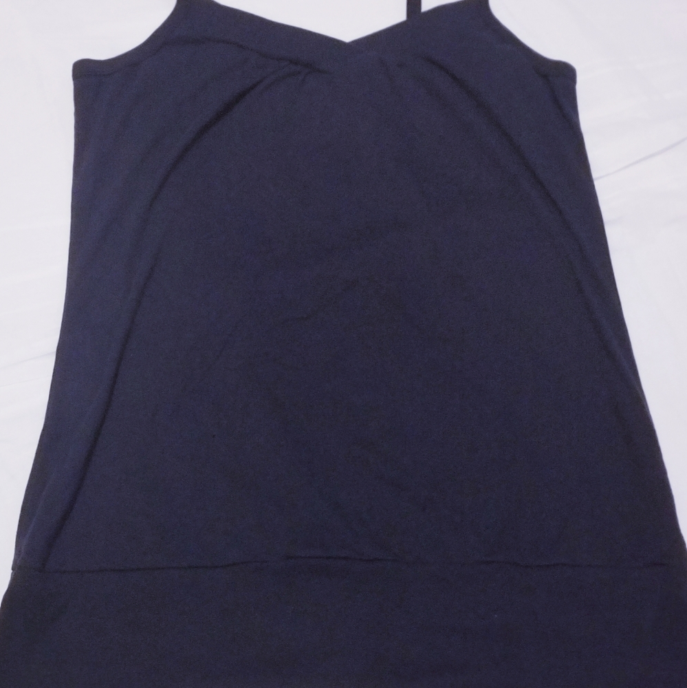 Women's MKM Designs Black Strap Top Sz 3X